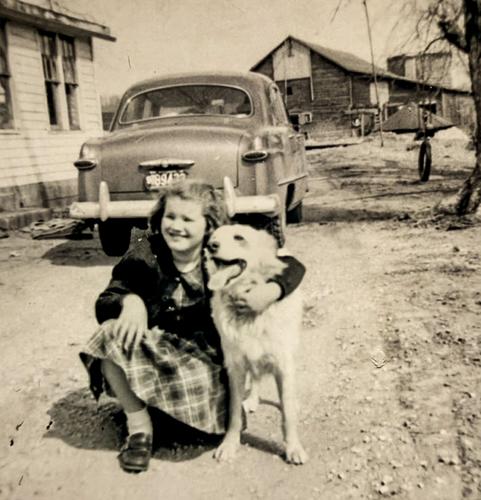 Ann Van Dunk with Laddie.