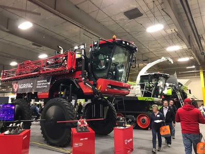 Nebraska Ag Expo equipment on display