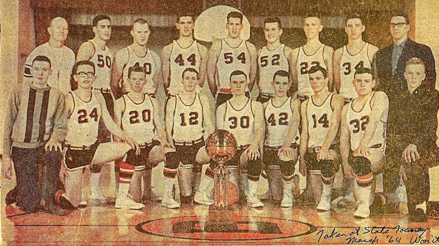 1964 Dodgeville High School state-championship team