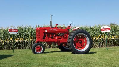 Dave Kestel had his Grandpa Frank’s 1954 Super M Farmall