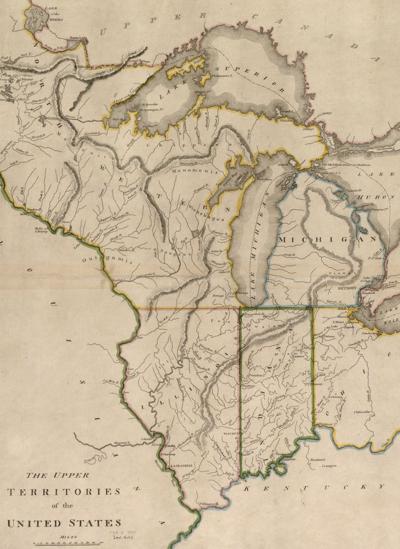 Original boundary between Wisconsin and Illinois