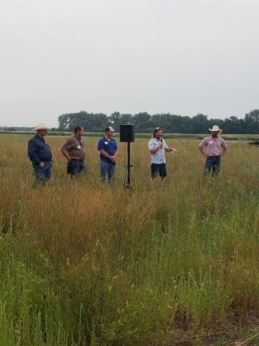 Speakers at Menoken Farm tour