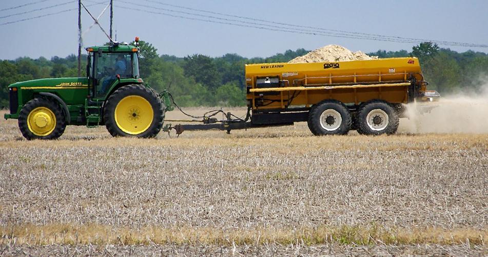 Tractor and spreader