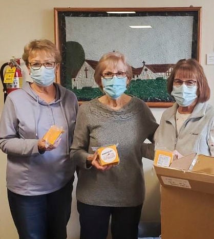 Volunteers with the CUP Food Pantry
