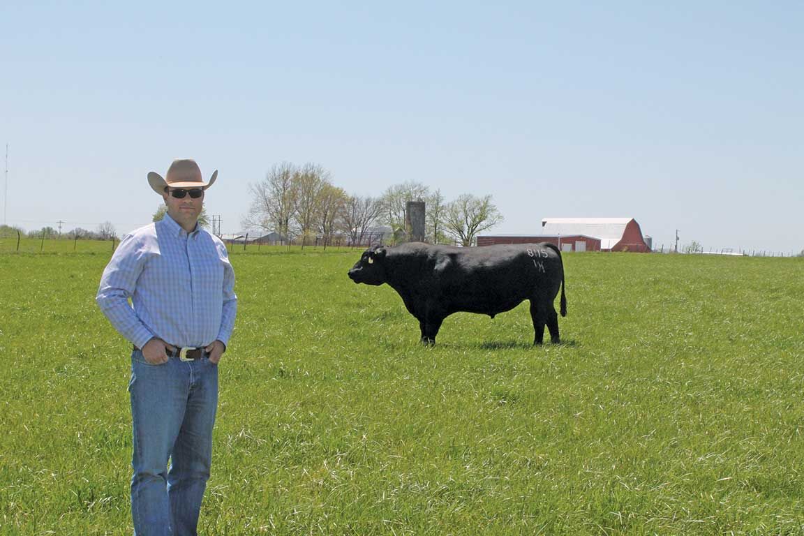 Josh Worthington started Worthington Angus