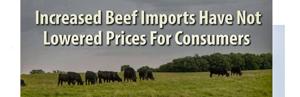 Beef imports fail to affect prices