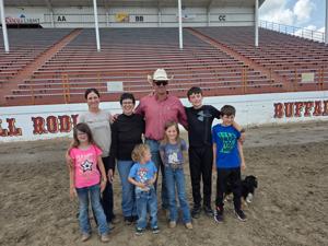 Family vacation at the rodeo