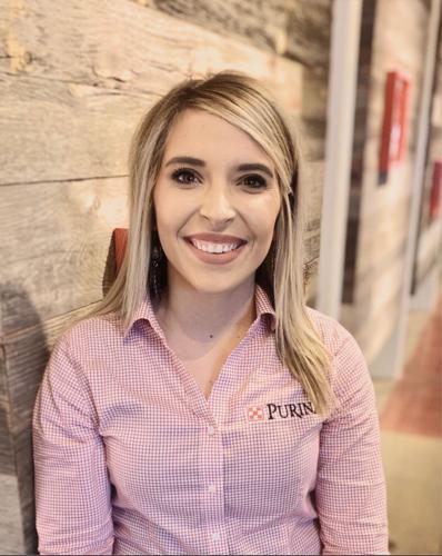 Maggie Amburgey, small ruminant technical specialist with Purina Animal Nutrition