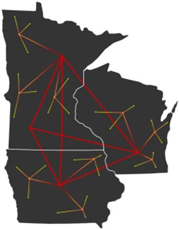 Soil Organic Carbon Network map