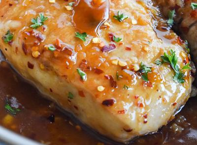 Honey Garlic Pork Chop