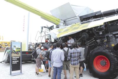 Claas combine