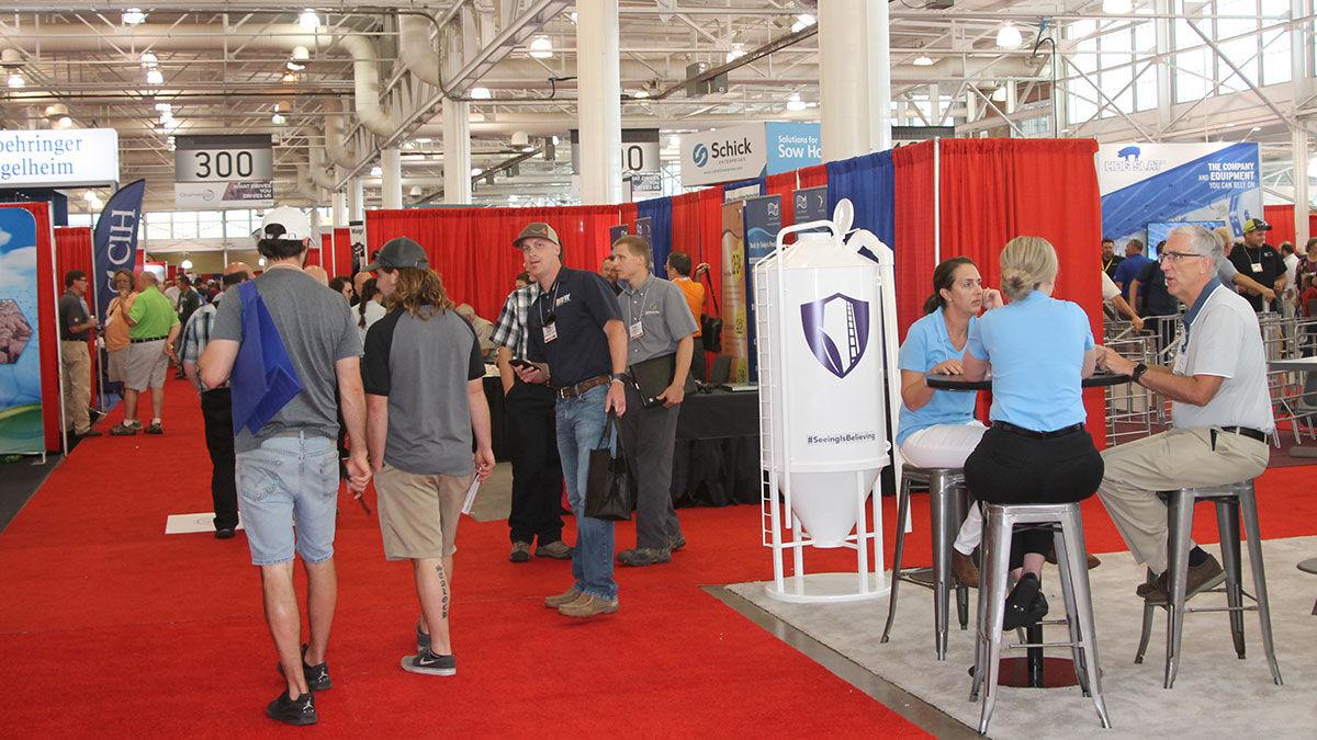 trade show at the World Pork Expo