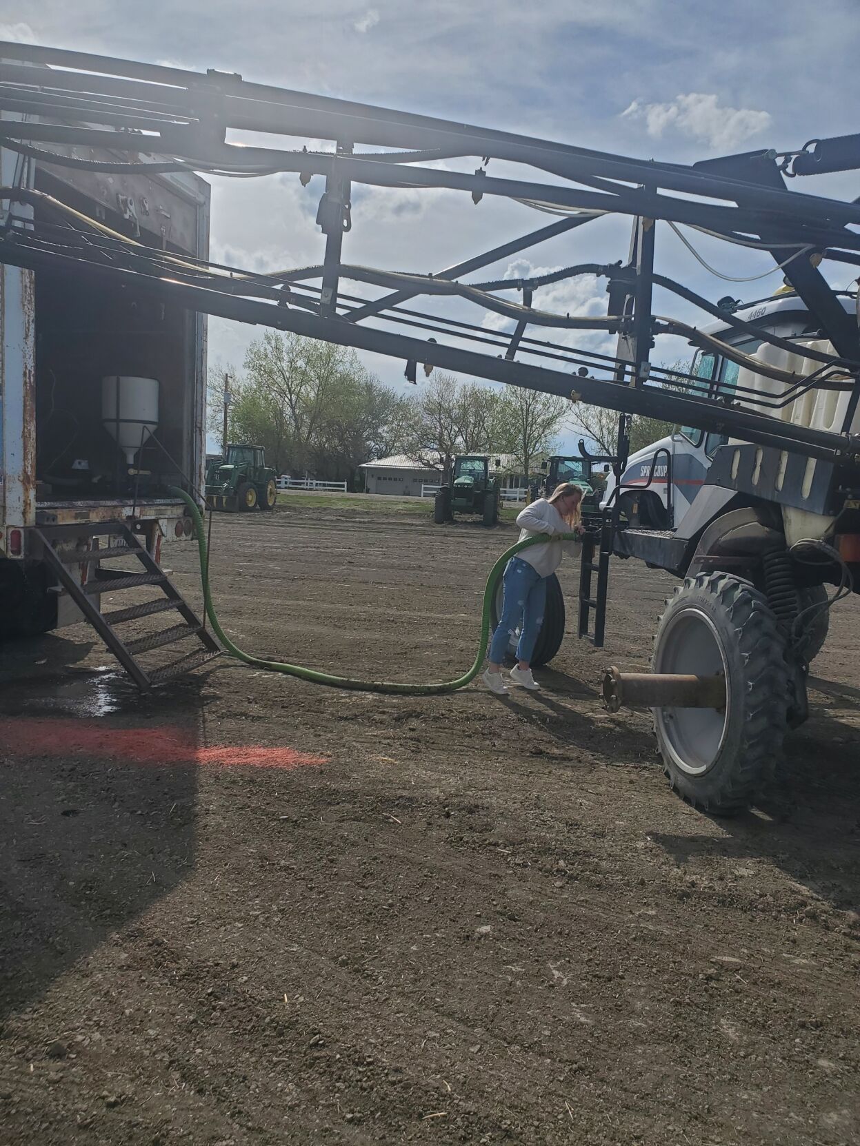 Uffelman farm battling changing spring weather conditions