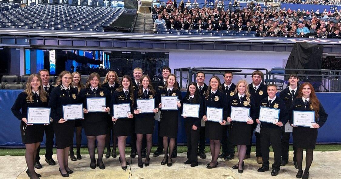 Montana students experience success at National FFA Convention