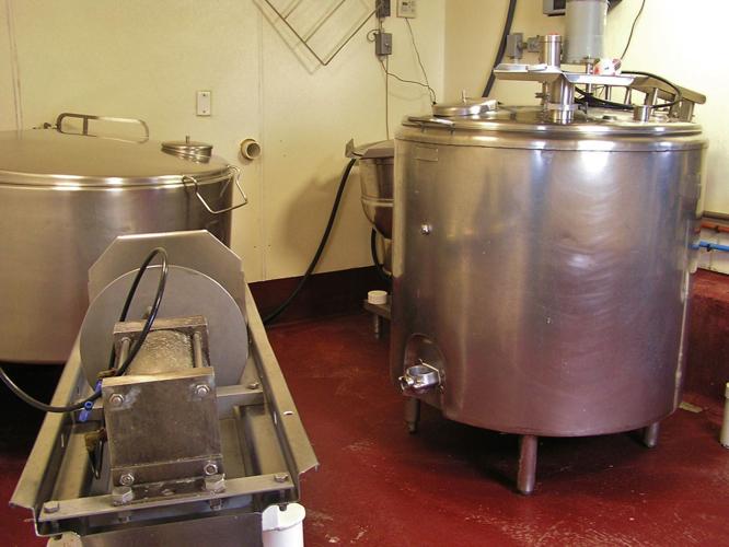 Cheesemaking equipment