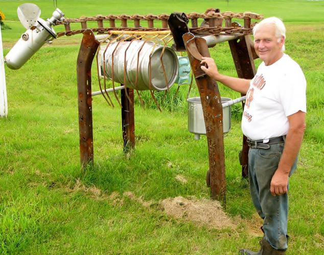 Jim Mlsna and cow creation