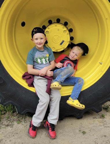 Dean, 6, and Jake, 3, Wiersma