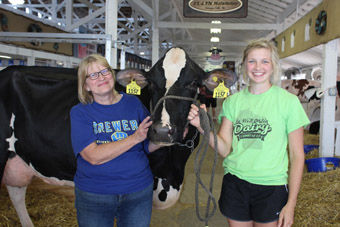 Erica at Sheboygan County Fair