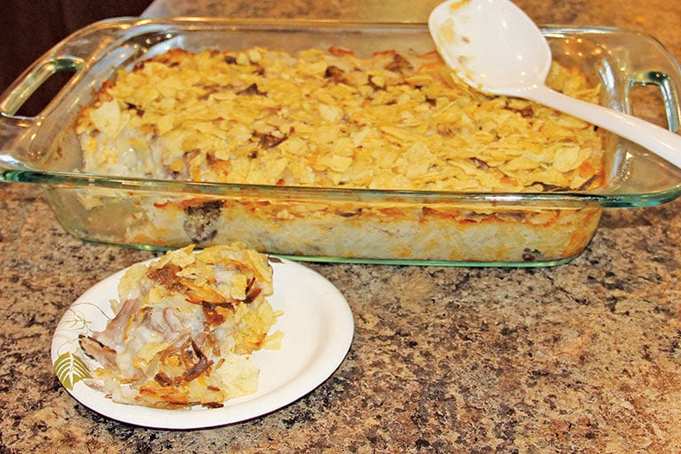 Leftover Roast Beef Casserole