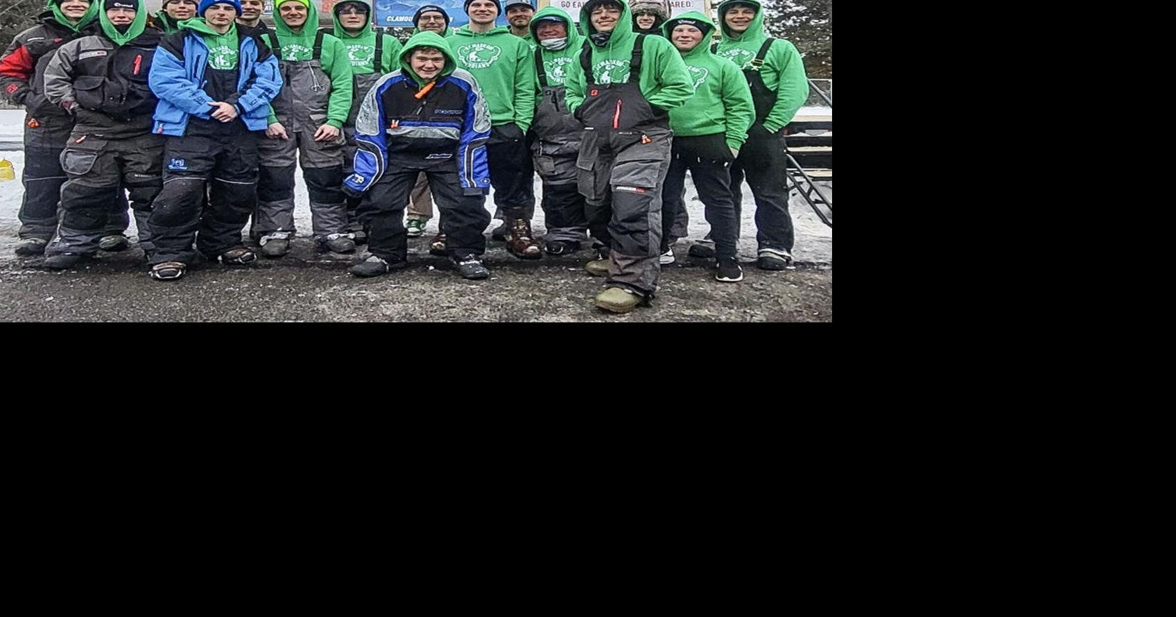 Winneconne high school ice-fishing team