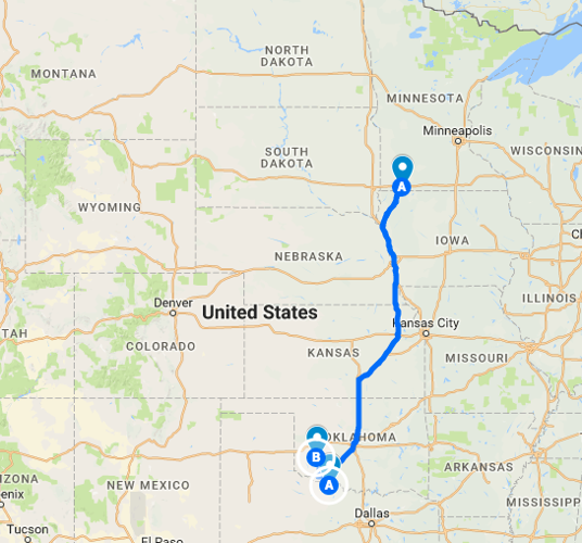 Paplow Harvesting Route 2018