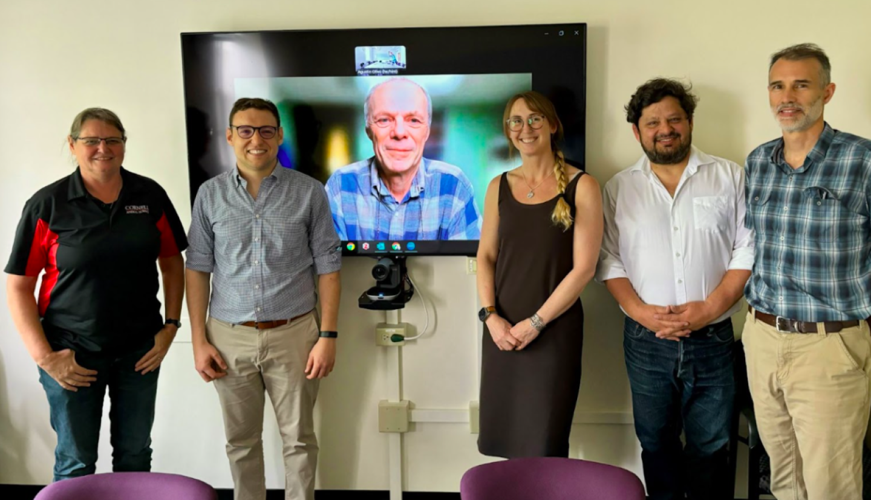 Olivo with collaborators