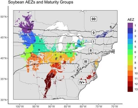 Soybean AEZs