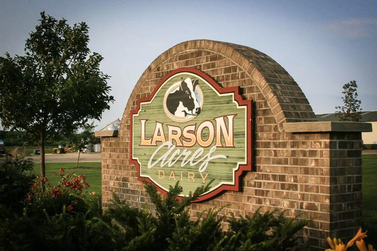 Larson Acres sign