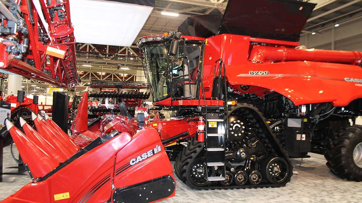 Farm machinery trade show