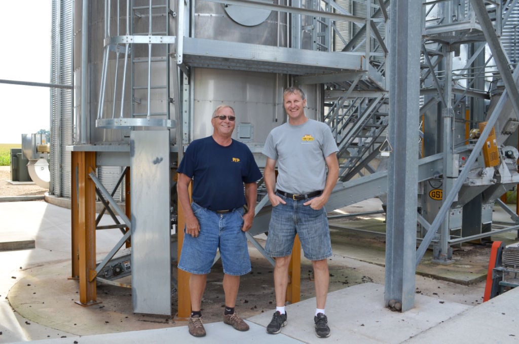 Schroeders’ onfarm grain storage paying returns