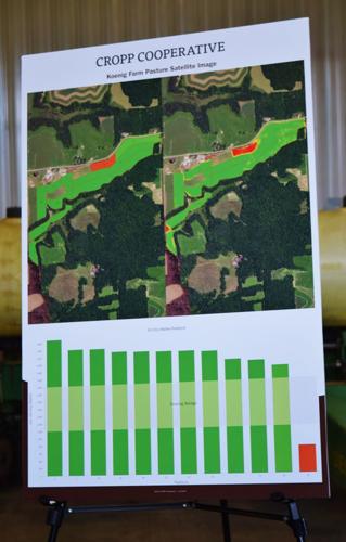 Satellite imagery of paddocks at Jumping Jerseys Dairy