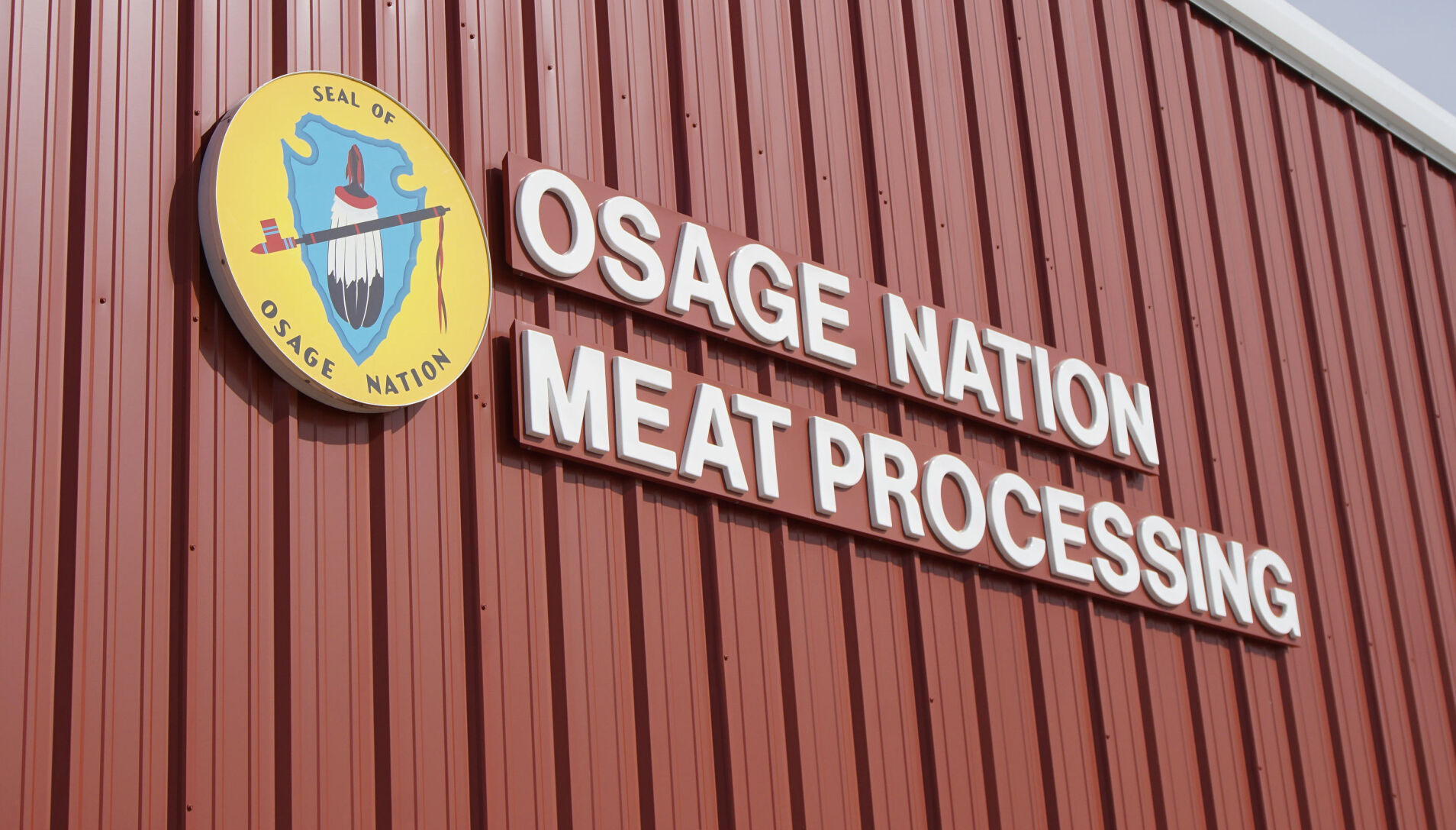 Osage Nation Meat Processing facility