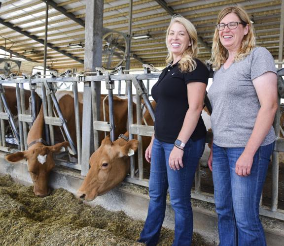 Jen Orchard, left, and Julie Orchard