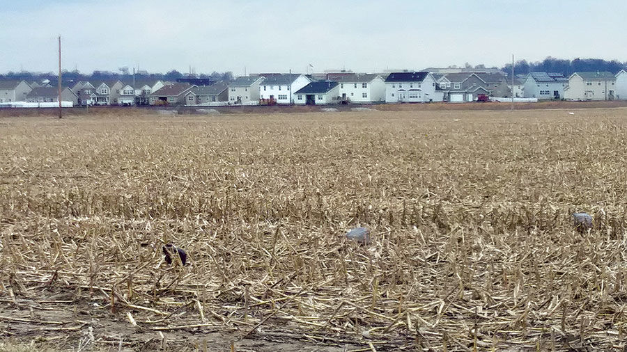 Urban sprawl St. Louis region