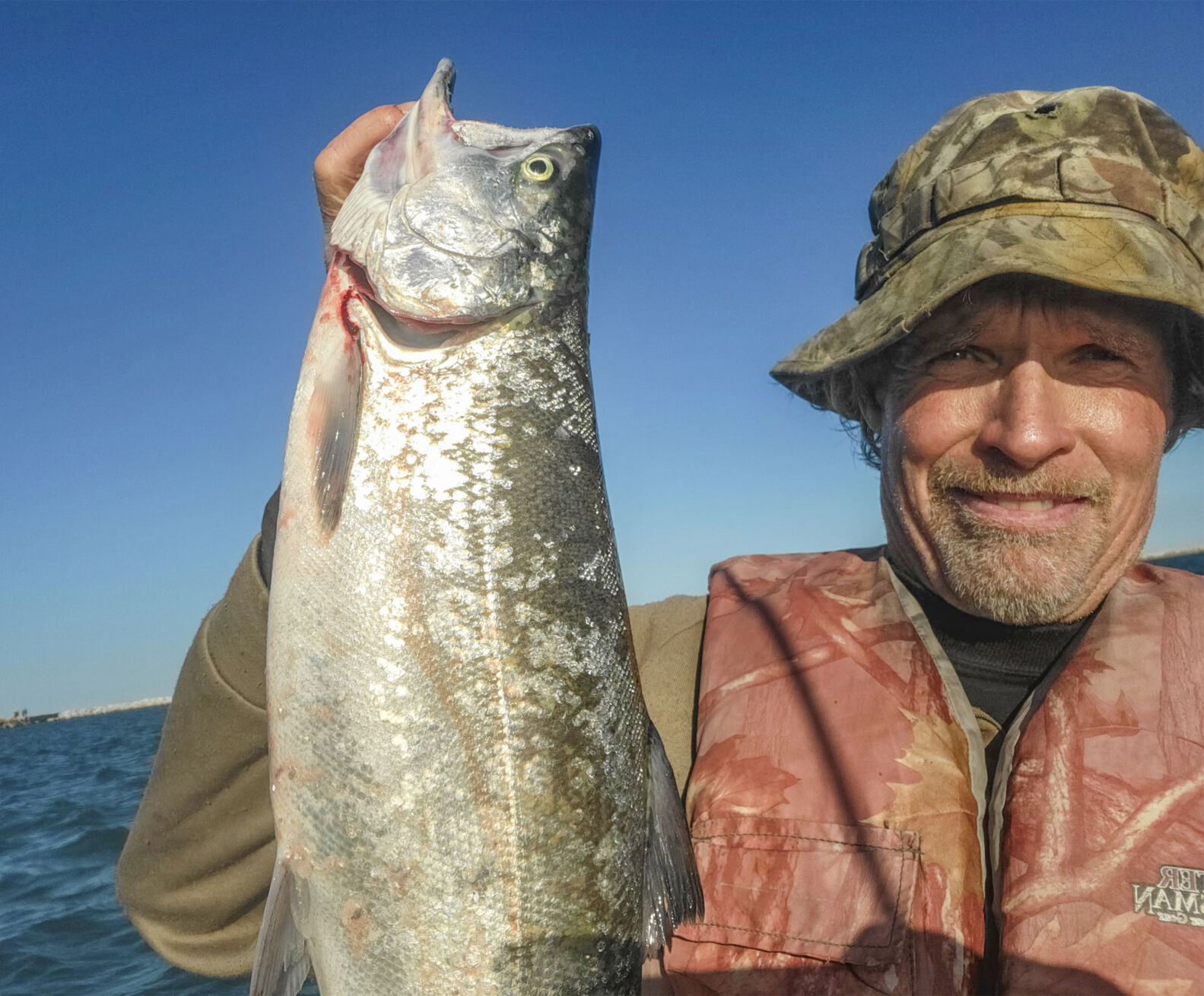Mark Walters with fish