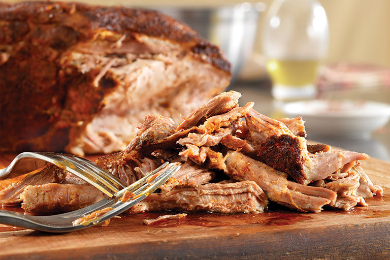 Chili Rub Slow Cooker Pulled Pork