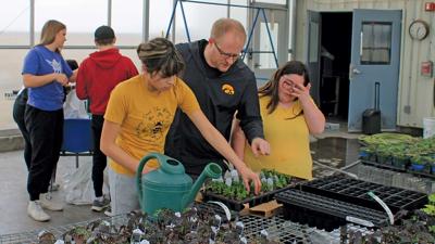 Agriculture teacher Zach Morris