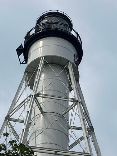 Chris Hardie on lighthouse