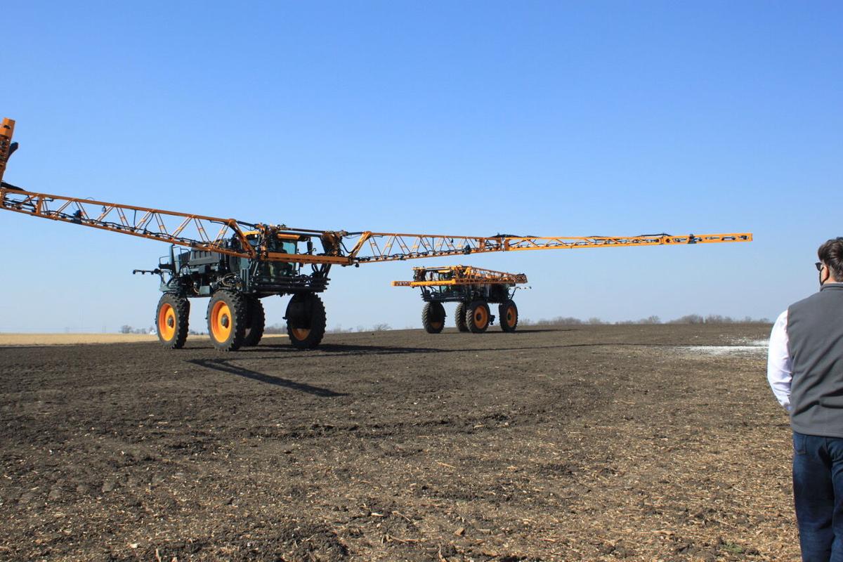 John Deere Hagie sprayer