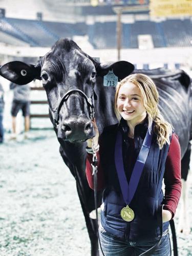 Kansas teen wows at Holstein shows