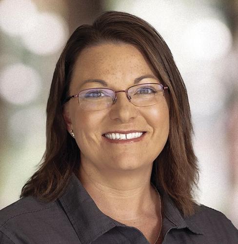 Heather White mug for Agri-View