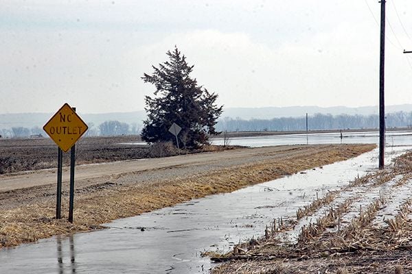 Burt County flooded fields