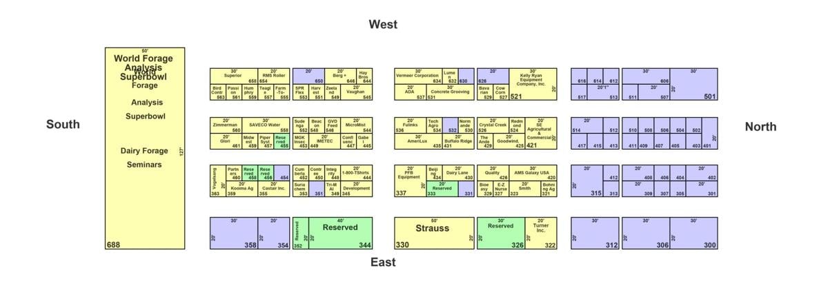 Trade Center map