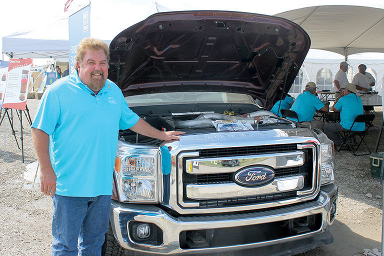 Brent Hajek, an Oklahoma soybean grower