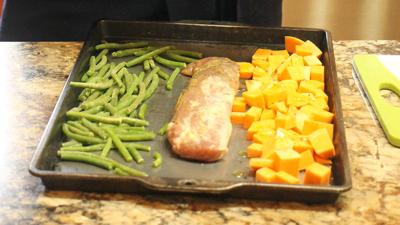 Pork Tenderloin Sheet Pan Dinner with Vegetables