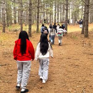 Student group at Frog Tree Farm