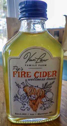 Fire cider tonic