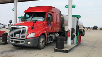 Truck at fuel pump RFS standard
