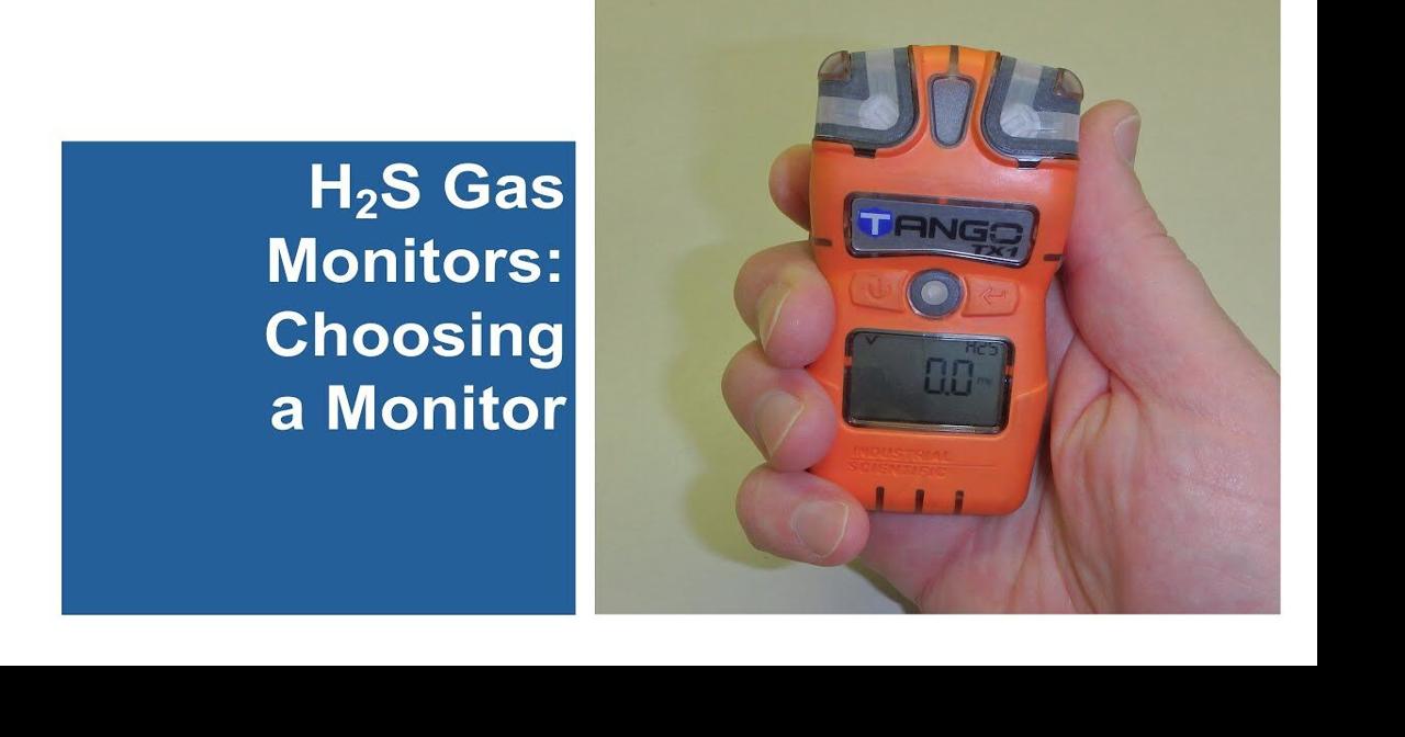 H2S Gas Monitors Choosing a Monitor