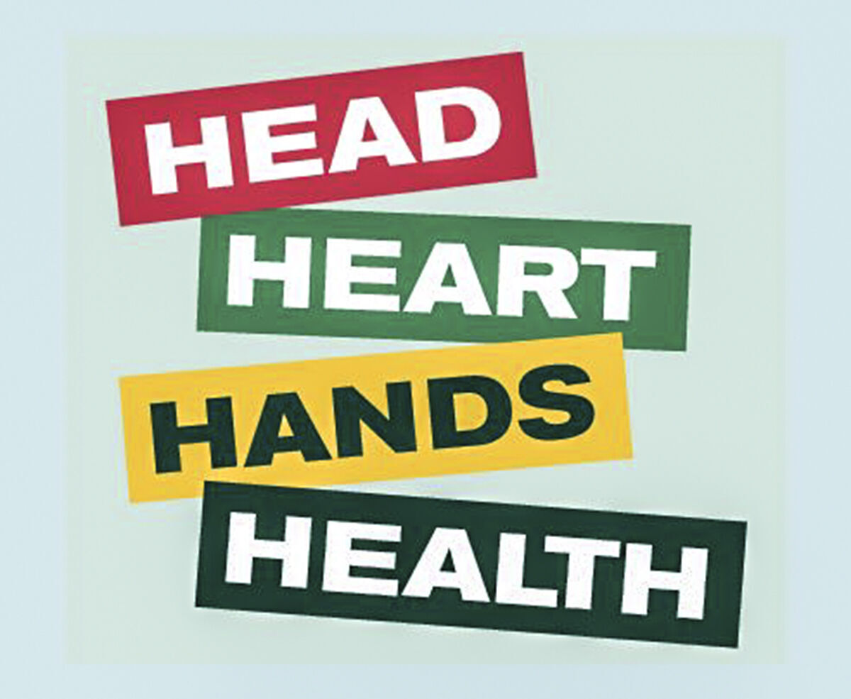 4-H words head heart hands health